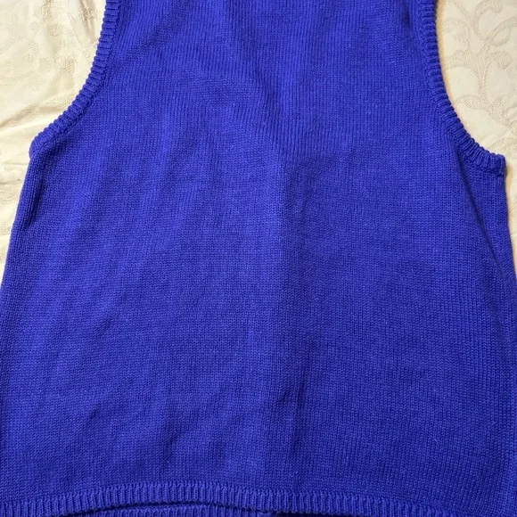 Halloween Pumpkin Sweater Vest - Purple - Picture 4 of 6